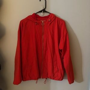 Red jacket